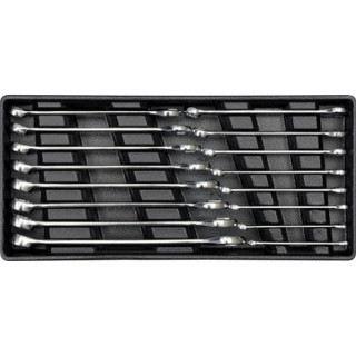 WKŁAD DO SZUFLADY KLUCZE PŁASKO-OCZKOWE, 6-21MM, 16CZ.