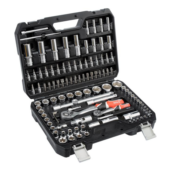 ZESTAW NARZĘDZIOWY 1/4" I 1/2" KPL 108SZT.