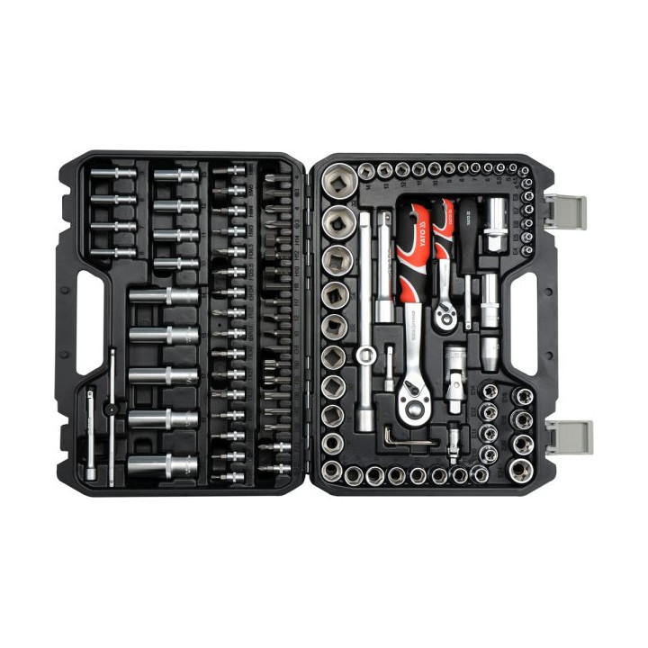 ZESTAW NARZĘDZIOWY 1/4" I 1/2" KPL 108SZT.