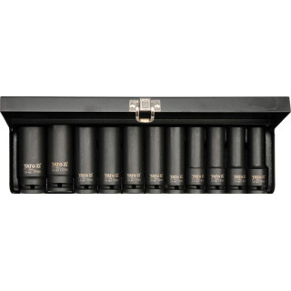 ZESTAW NASADEK UDAROWYCH DŁUGIE 1/2", 10-24MM