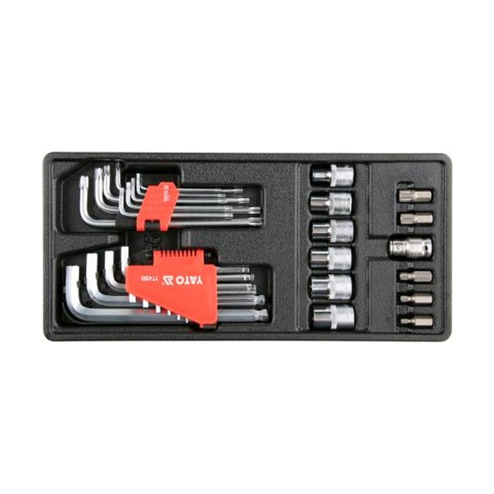 WKŁAD DO SZUFLADY NASADKI HEX, TORX 31CZ
