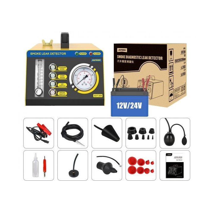GENERATOR DYMU DO WYKRYWANIA NIESZCZELNOŚCI AUTOOL SDT 208