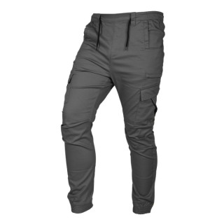SPODNIE ROBOCZE OUTDOOR, TYPU JOGGER, SZARE, ROZMIAR M