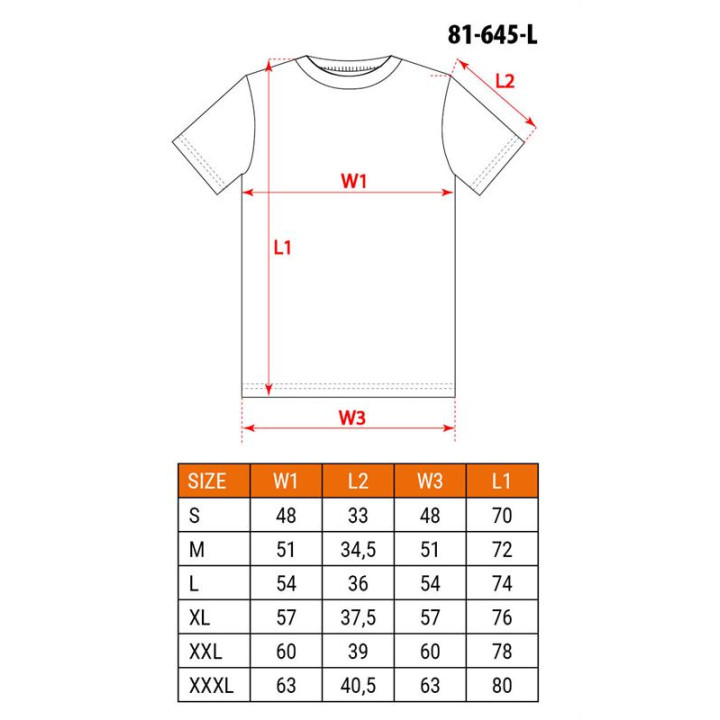 T-SHIRT OUTDOOR, GÓRY, ROZMIAR L