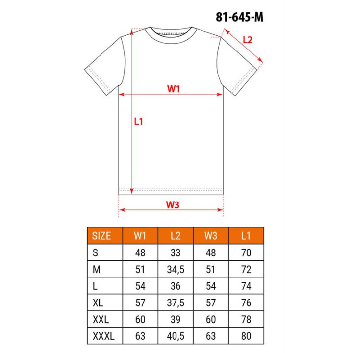 T-SHIRT OUTDOOR, GÓRY, ROZMIAR M
