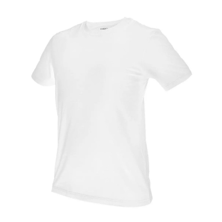 T-SHIRT, BIAŁY, ROZMIAR S