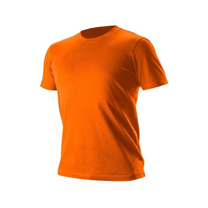 T-SHIRT, POMARAŃCZOWY, S, CE