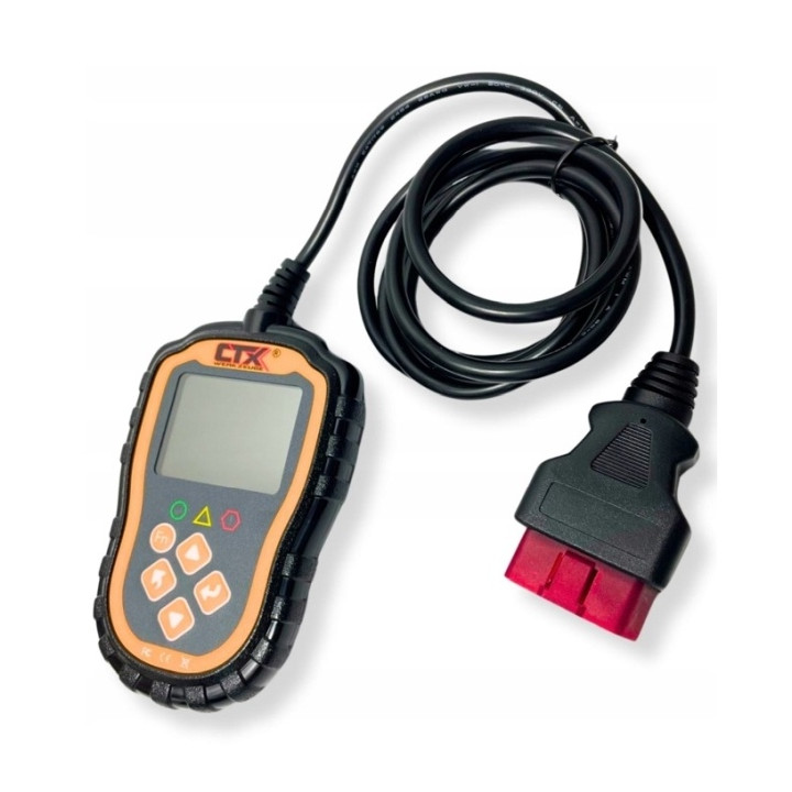 INTERFEJS DIAGNOSTYCZNY TESTER OBD2 POLSKI SKANER CTX KABEL 1,5M