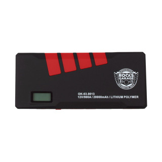 MINI BOOSTER, URZĄDZENIE ROZRUCHOWE KING SIZE, 12V-900A-20000 MAH