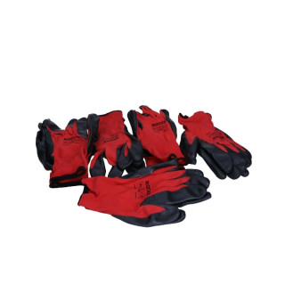 RĘKAWICE POLYESTER-NITRILLE, ROZMIAR XXL, 5 PAR ROBOCZE
