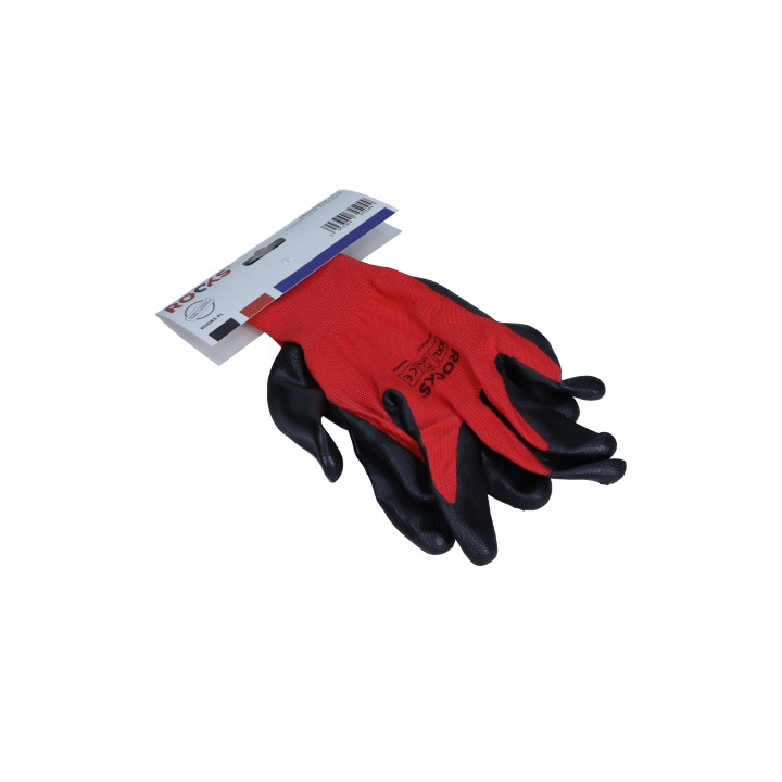 RĘKAWICE POLYESTER-NITRILLE, ROZMIAR XXL, 1 PARA ROBOCZE