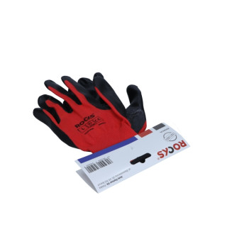 RĘKAWICE POLYESTER-NITRILLE, ROZMIAR L, 1 PARA ROBOCZE