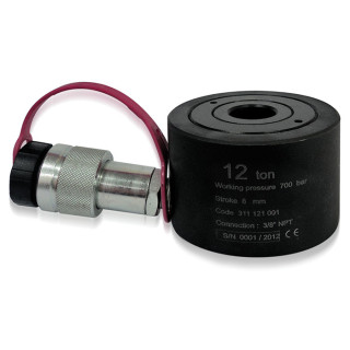 SIŁOWNIK HYDRAULICZNY 12T, SKOK 8 MM