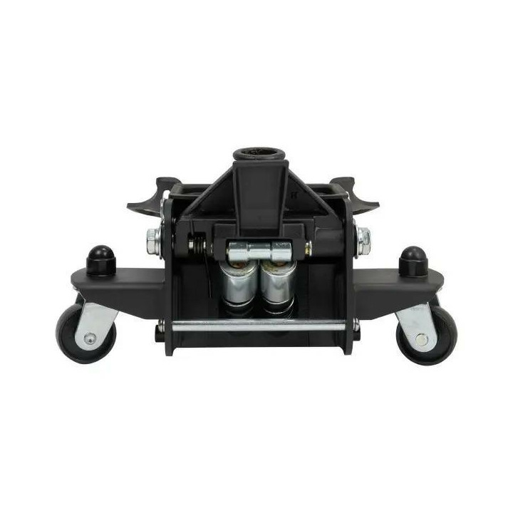 PODNOŚNIK HYDRAULICZNY SAMOCHODOWY NISKOPROFILOWY 4T ŻABA DWUTŁOKOWY 96-595MM NOŻNY PEDAŁ JCB (65573)