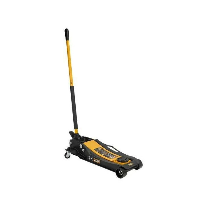 PODNOŚNIK HYDRAULICZNY SAMOCHODOWY NISKOPROFILOWY 4T ŻABA DWUTŁOKOWY 96-595MM NOŻNY PEDAŁ JCB (65573)