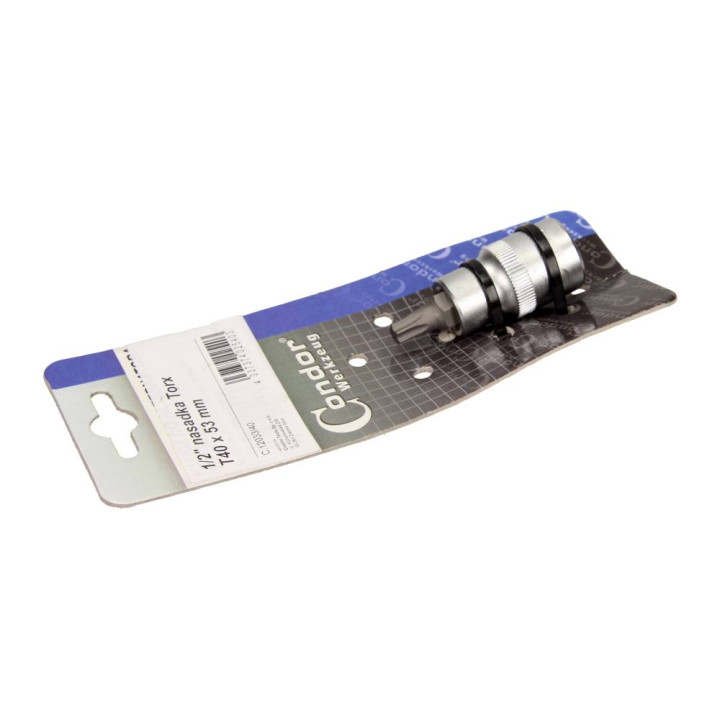 NASADKA 1/2" Z KOŃCÓWKĄ TORX T40 X 53 MM