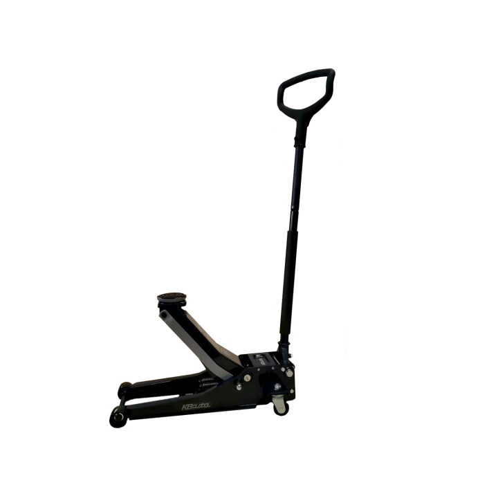 PODNOŚNIK HYDRAULICZNY SAMOCHODOWY NISKOPROFILOWY 3T ŻABA DWUTŁOKOWY 75-505MM KB GLOBAL
