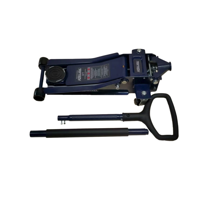 PODNOŚNIK HYDRAULICZNY SAMOCHODOWY NISKOPROFILOWY 3T ŻABA DWUTŁOKOWY 75-505MM KB GLOBAL