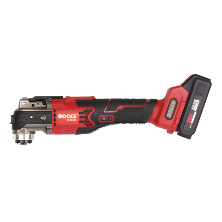 20V AQ-ONE URZĄDZENIE WIELOFUNKCYJNE, OSCYLACYJNE MULTITOOL BSL SYSTEM,10-19 K RPM, ZESTAW 1X2AH, ŁADOWARKA