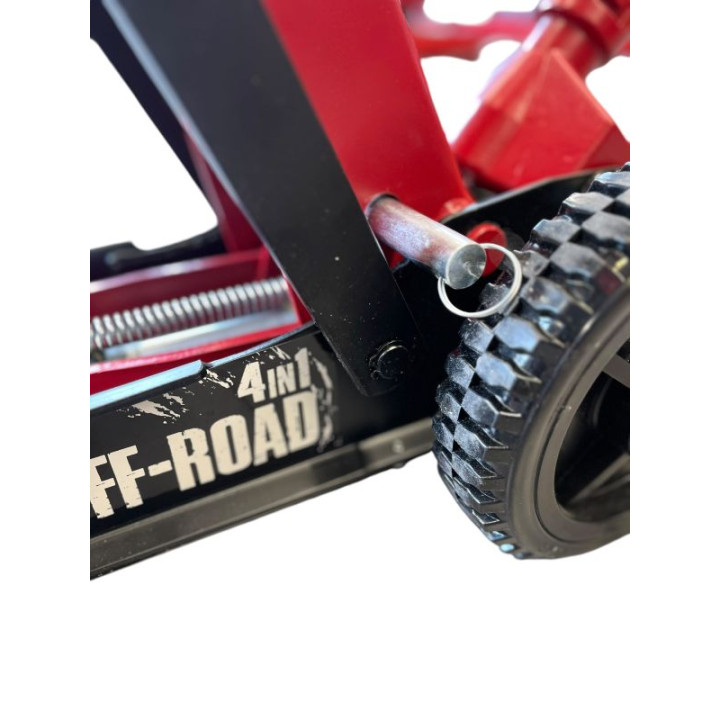 PODNOŚNIK SAMOCHODOWY OFF ROAD 4IN1, 2,5 T, 188-660 MM