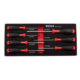 ZESTAW WKRĘTAKÓW TORX, 7 CZ