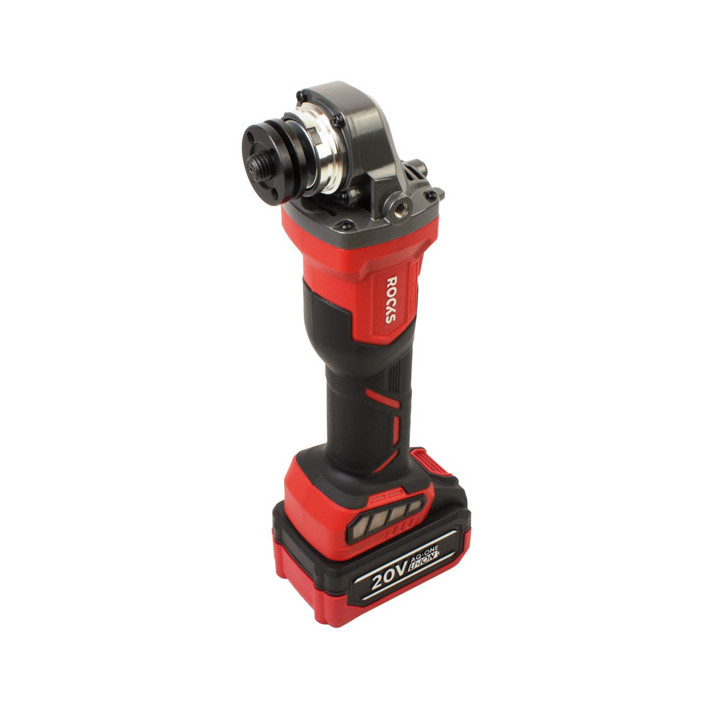 20V AQ-ONE SZLIFIERKA KĄTOWA 125 MM, 7500 RPM, KPL Z AKUMULATOREM 4AH, BMC