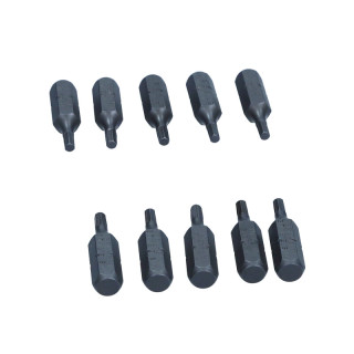 BIT DO WKRĘTARKI 1/4"X 25 MM X HEX 2,5, UDAROWY CVMO-S, KPL 10 CZ.