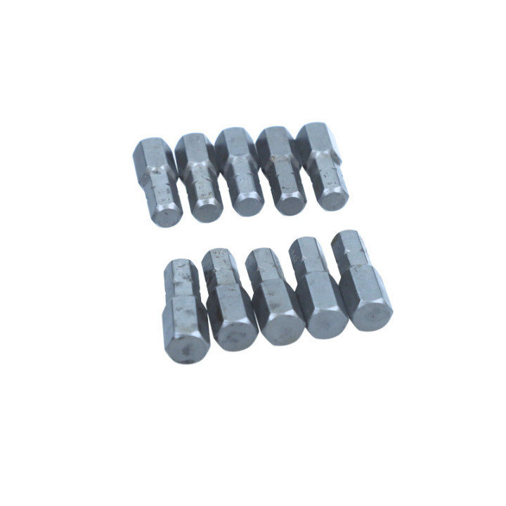 BIT DO WKRĘTARKI 1/4"X 25 MM X HEX 8, UDAROWY CVMO-S, KPL 10 CZ.