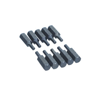 BIT DO WKRĘTARKI 1/4"X 25 MM X HEX 3, UDAROWY CVMO-S, KPL 10 CZ.
