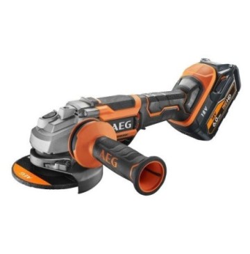 Aeg szlifierka kątowa 125mm 18v bezszczotkowa zestaw