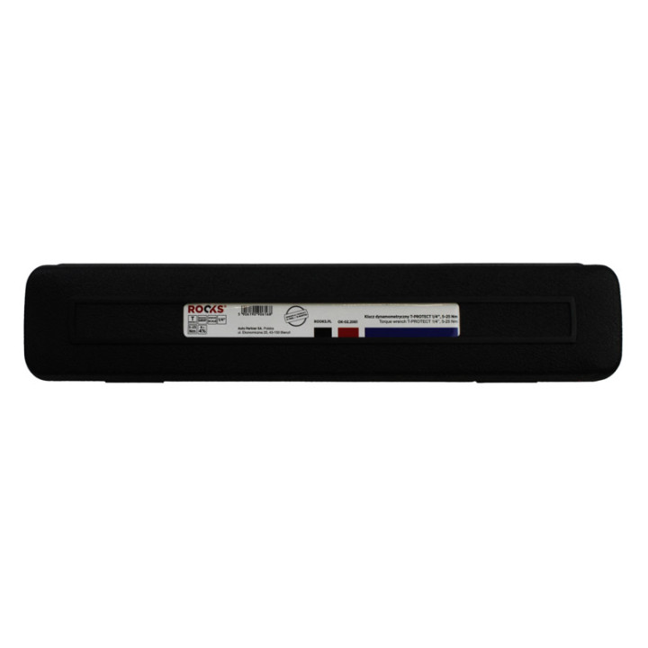 KLUCZ DYNAMOMETRYCZNY T-PROTECT 1/4", 5-25 NM