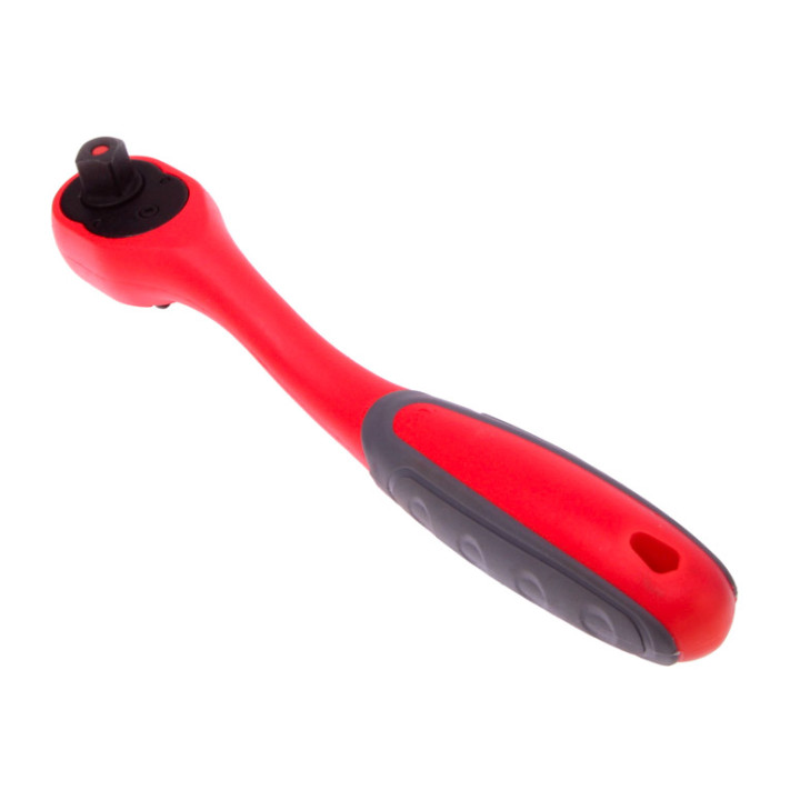 GRZECHOTKA WYGIĘTA, ULTRALEKKA 3/8" 72 ZĘBY