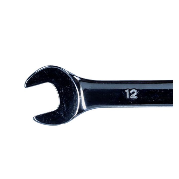 KLUCZ PŁASKO-OCZKOWY 12 MM Z GRZECHOTKĄ