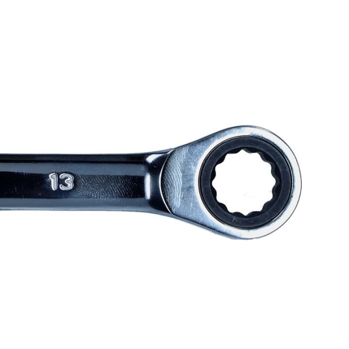 KLUCZ PŁASKO-OCZKOWY 13 MM Z GRZECHOTKĄ