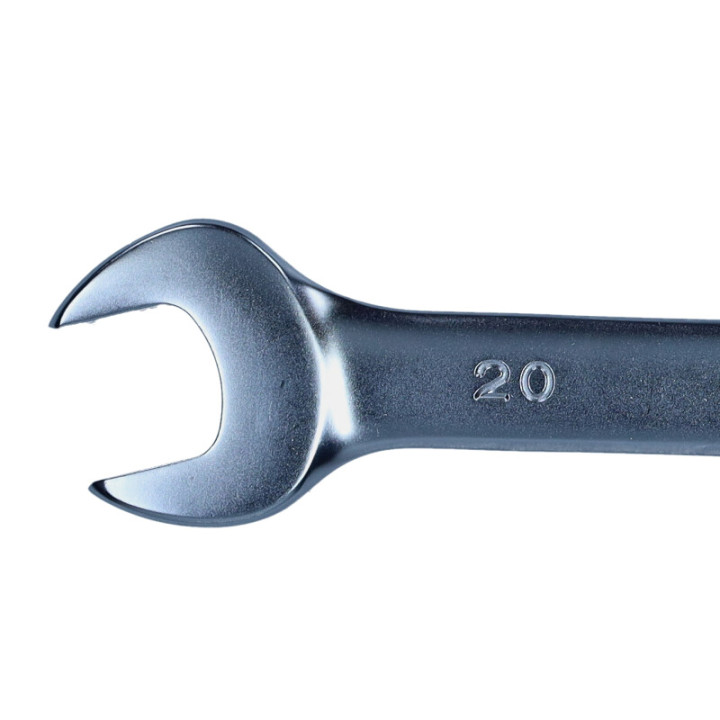 KLUCZ PŁASKO-OCZKOWY 20 MM Z GRZECHOTKĄ