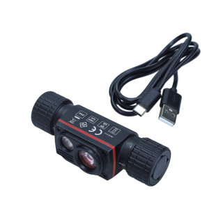 LAMPA CZOŁÓWKA STRONG ALU Z MAGNESEM, 1000 LUM, 2600 MAH