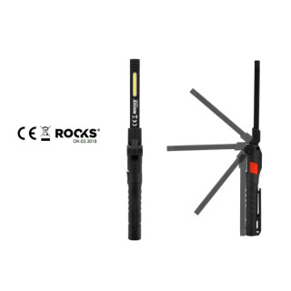 LAMPKA DŁUGOPISOWA, SKŁADANA COB SUPER SLIM 3 W 1, 100 LM