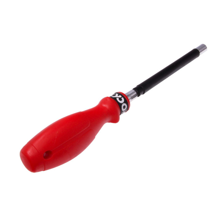 WKRĘTAK GIĘTKI Z UCHWYTEM DO BITÓW 1/4" X 265 MM