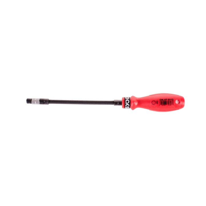 WKRĘTAK GIĘTKI Z UCHWYTEM DO BITÓW 1/4" X 185 MM