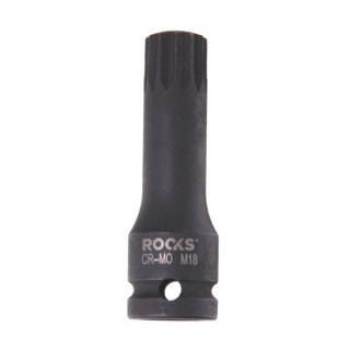 KLUCZ TRZPIENIOWY UDAROWY 1/2", 75 MM, SPLINE M 18