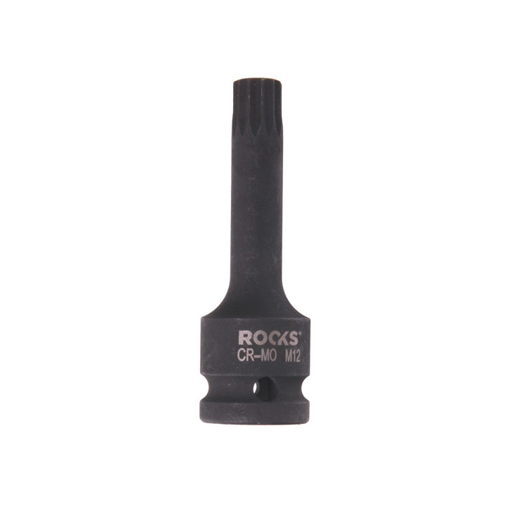 KLUCZ TRZPIENIOWY UDAROWY 1/2", 75 MM, SPLINE M 12