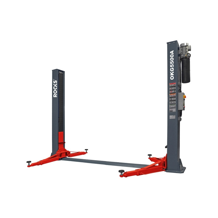 PODNOŚNIK DWUKOLUMNOWY 5,5T ELEKTROHYDRAULICZNY ROOKS OKG-5500