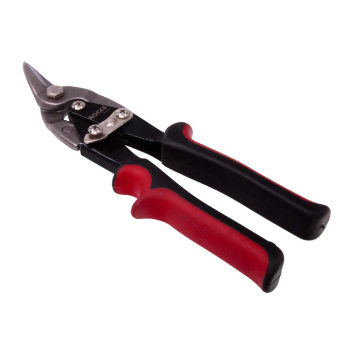 NOŻYCE DO BLACHY, LEWE 250 MM, CRV-TIN