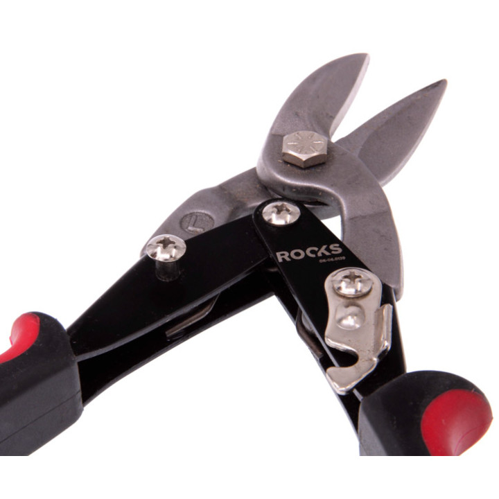 NOŻYCE DO BLACHY, LEWE 250 MM, CRV-TIN