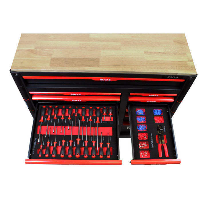 SZAFKA NARZĘDZIOWA STRONG GARAGE XXL Z NARZĘDZIAMI 488 CZ