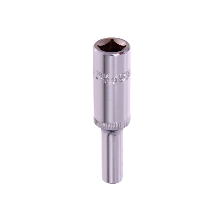 NASADKA 1/4" 4 MM 6-KĄTNA DŁUGA