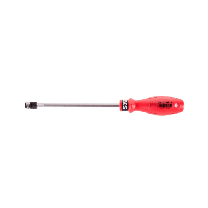 WKRĘTAK Z UCHWYTEM DO BITÓW I NASADEK 1/4"(F) X 1/4" (M) X 185 MM