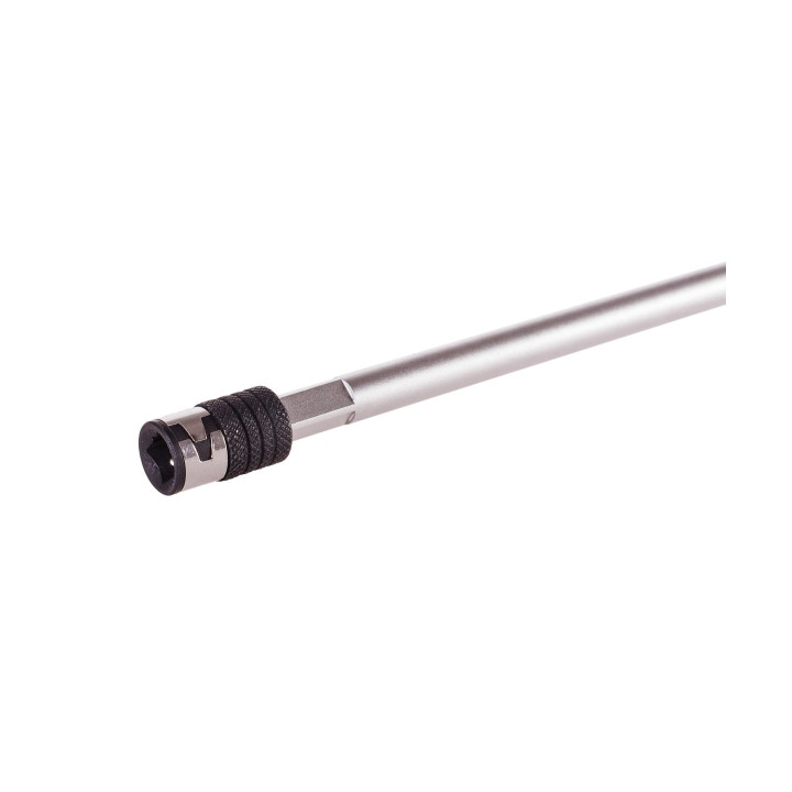 WKRĘTAK Z UCHWYTEM DO BITÓW I NASADEK 1/4"(F) X 1/4" (M) X 185 MM