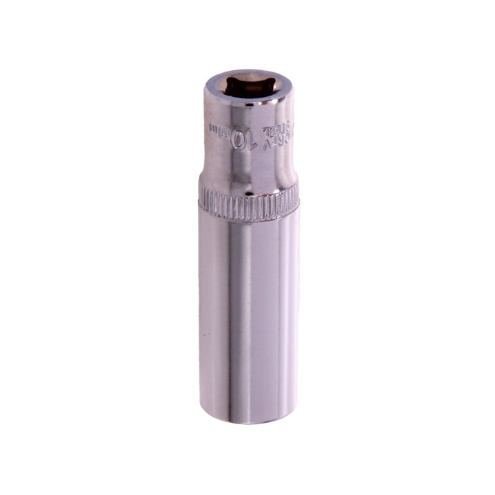 NASADKA 1/4" 10 MM 6-KĄTNA DŁUGA
