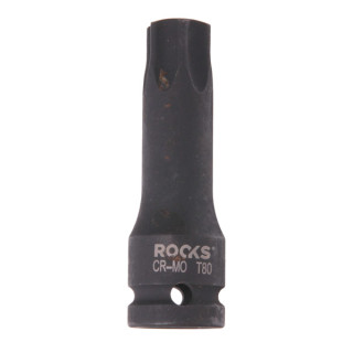 KLUCZ TRZPIENIOWY UDAROWY 1/2", 75 MM, TORX T 80